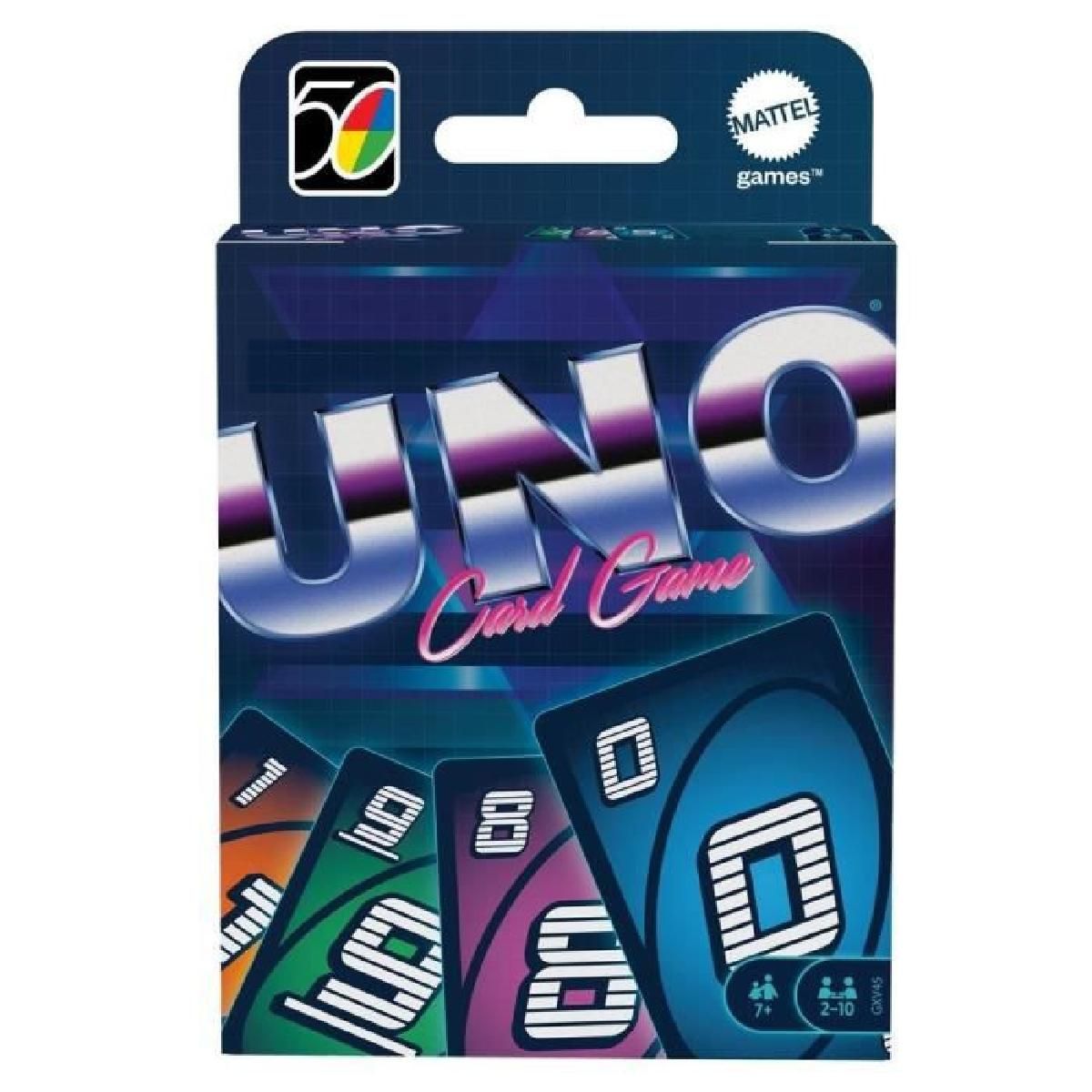 Uno Iconic 1980 Jeu De Cartes 10 Joueurs Et + - vue 2