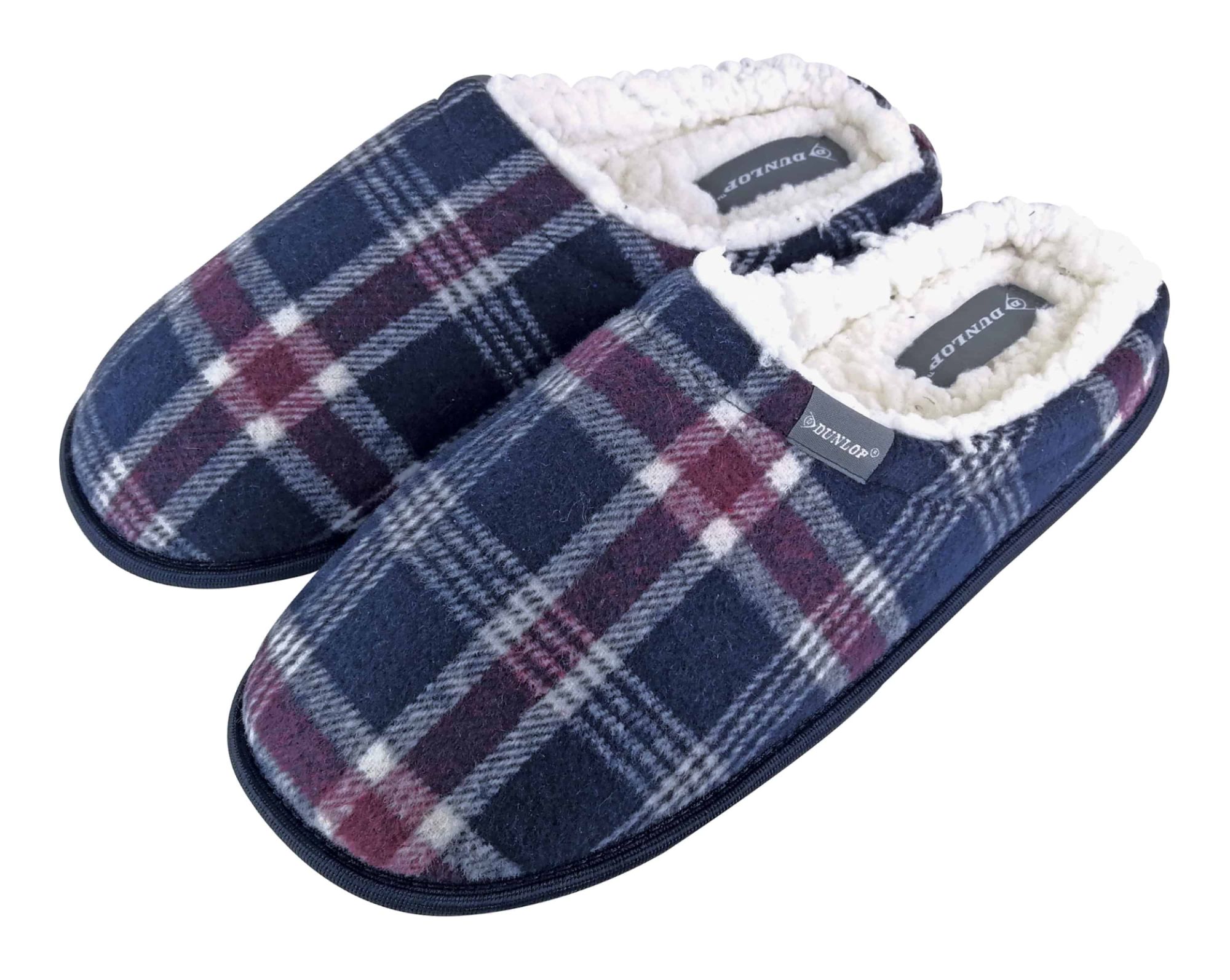 Dunlop - Homme Confortables Eponge Hiver Chaudes Pantoufles Chaussons De Maison - 41