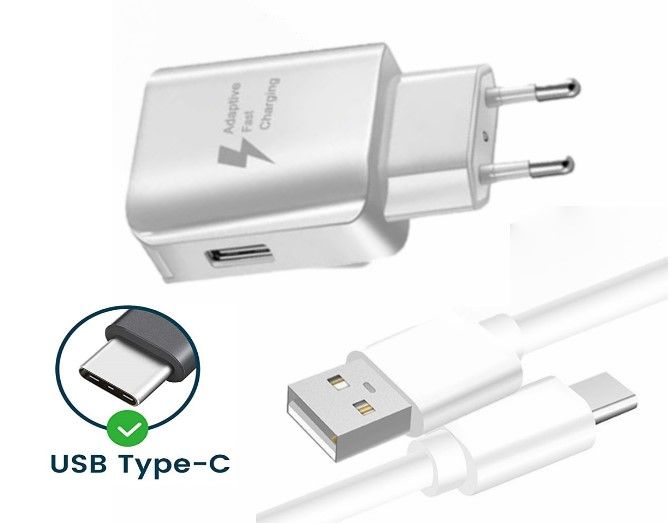Pack Chargeur + Câble Pour Oneplus 6t Fast Charger Ultra-Puissant Et Rapide Nouvelle Generation 3a Avec Cable Usb-Type C