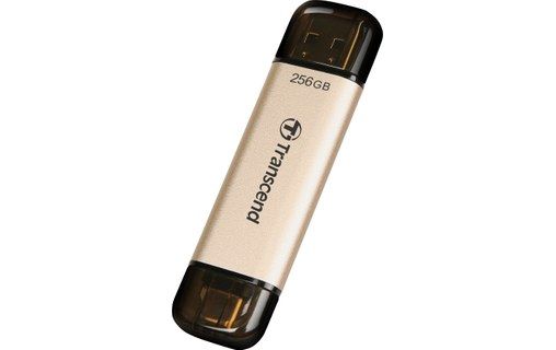 Transcend JetFlash lecteur USB flash USB Type A / USB Type C 3.2 Gen 1 3.1 Gen 1 Or Neuf - vue 8