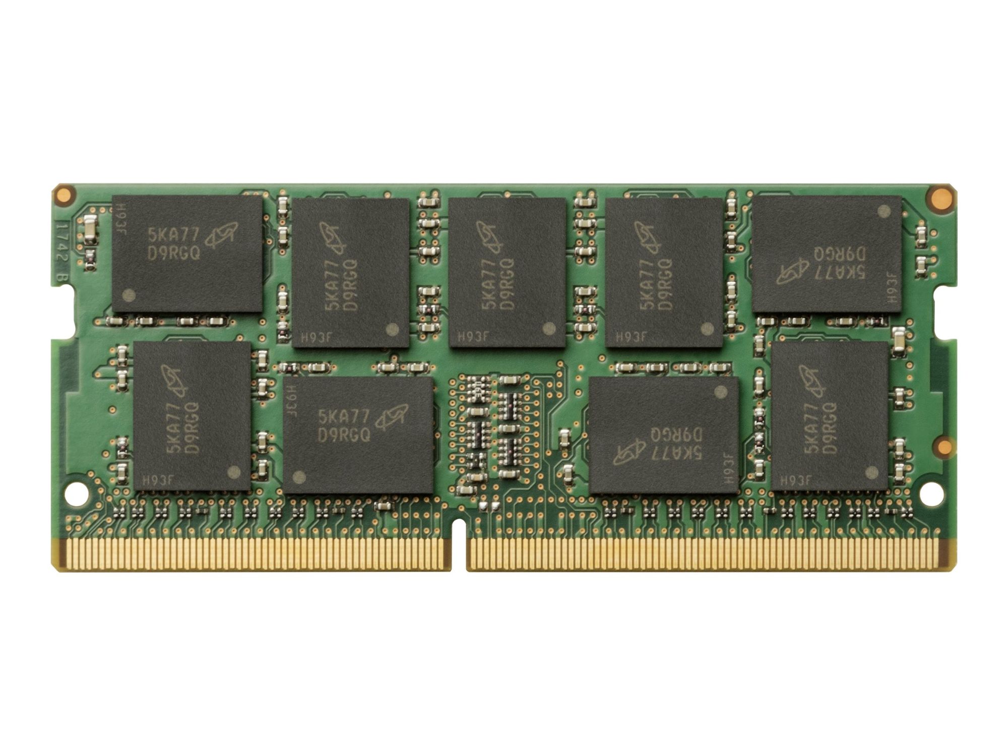 HP DDR4 module 8 Go SO DIMM 260 broches 2666 MHz / PC4 21300 1.2 V mémoire sans tampon ECC pour Workstation Z2 Mini G4 Entry Z2 Mini G4 High Performance Z2 Mini G4 Performance