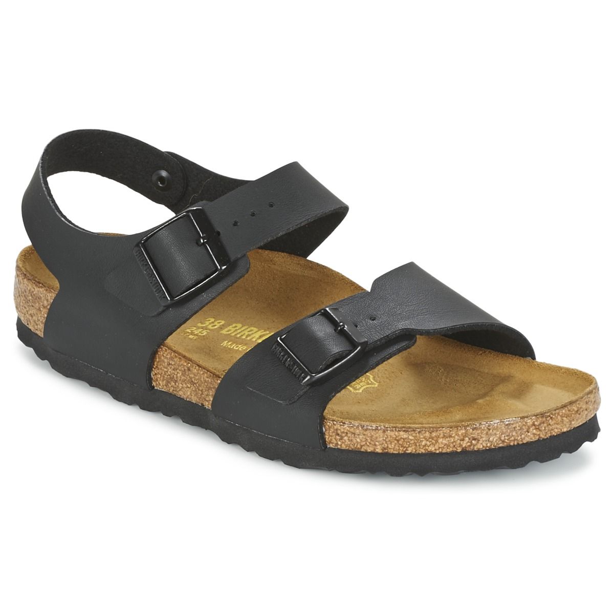 Sandales Birkenstock New York Birko Flor Noir - 24