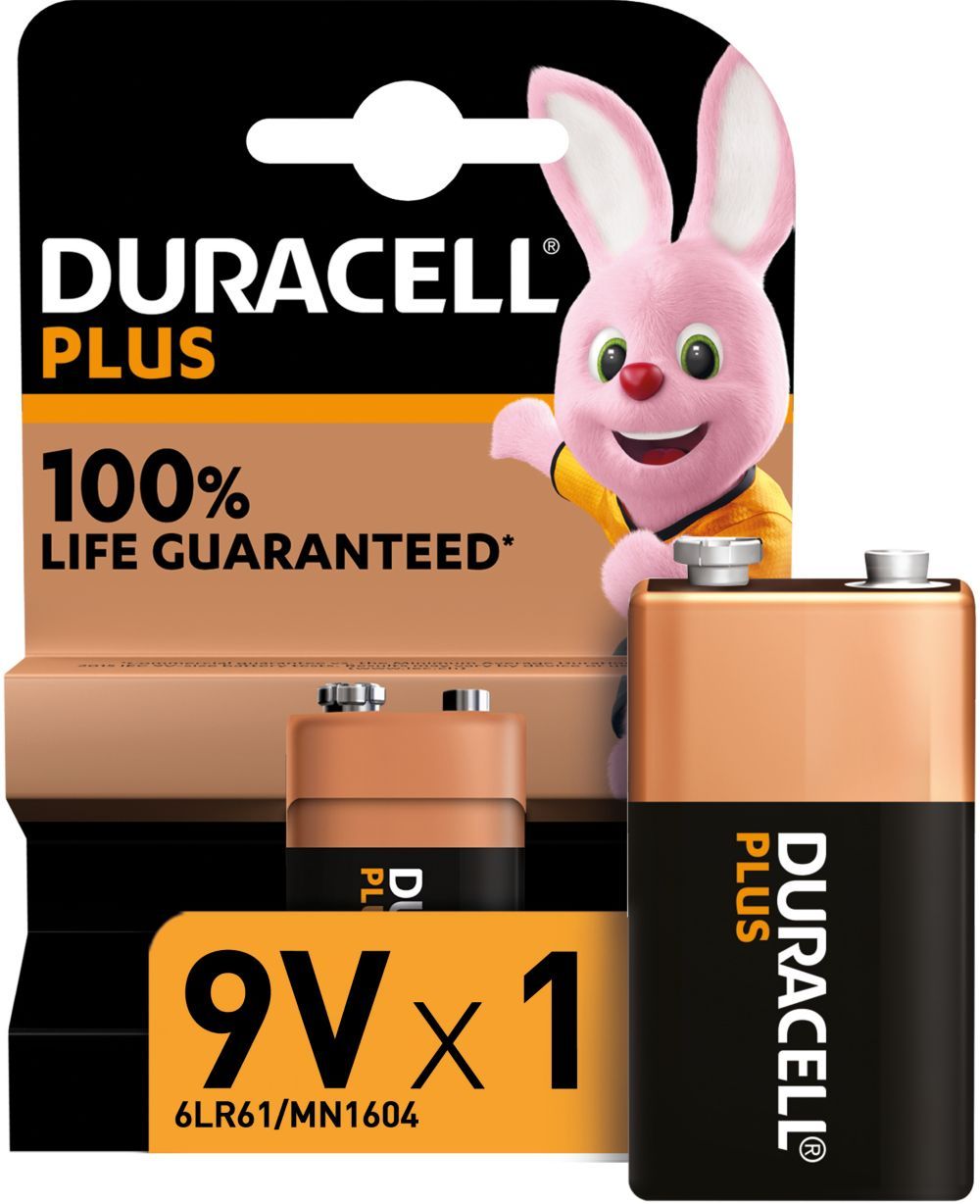 Pile Alcaline 6lr61 9v Plus Duracell 'unité - vue 6