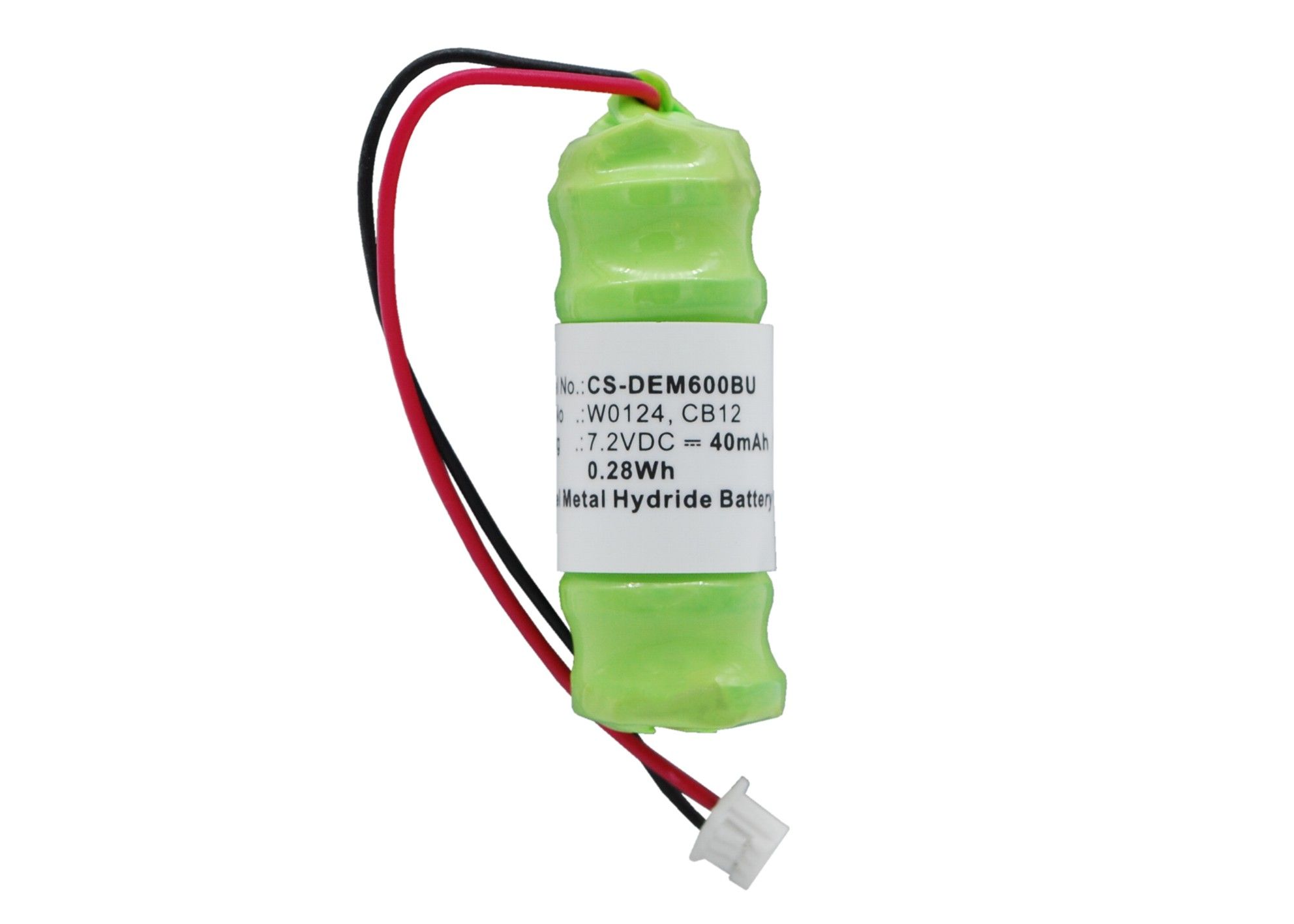 Batterie CMOS Li ion 7.2V 40mAh type CB12 W0124 Pour Dell Latitude D800 D810