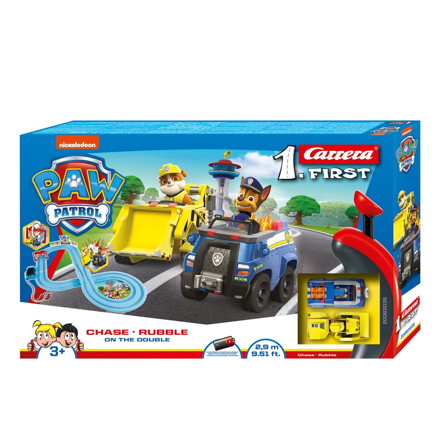 Racebaan 290 First Paw Patrol Double - vue 7