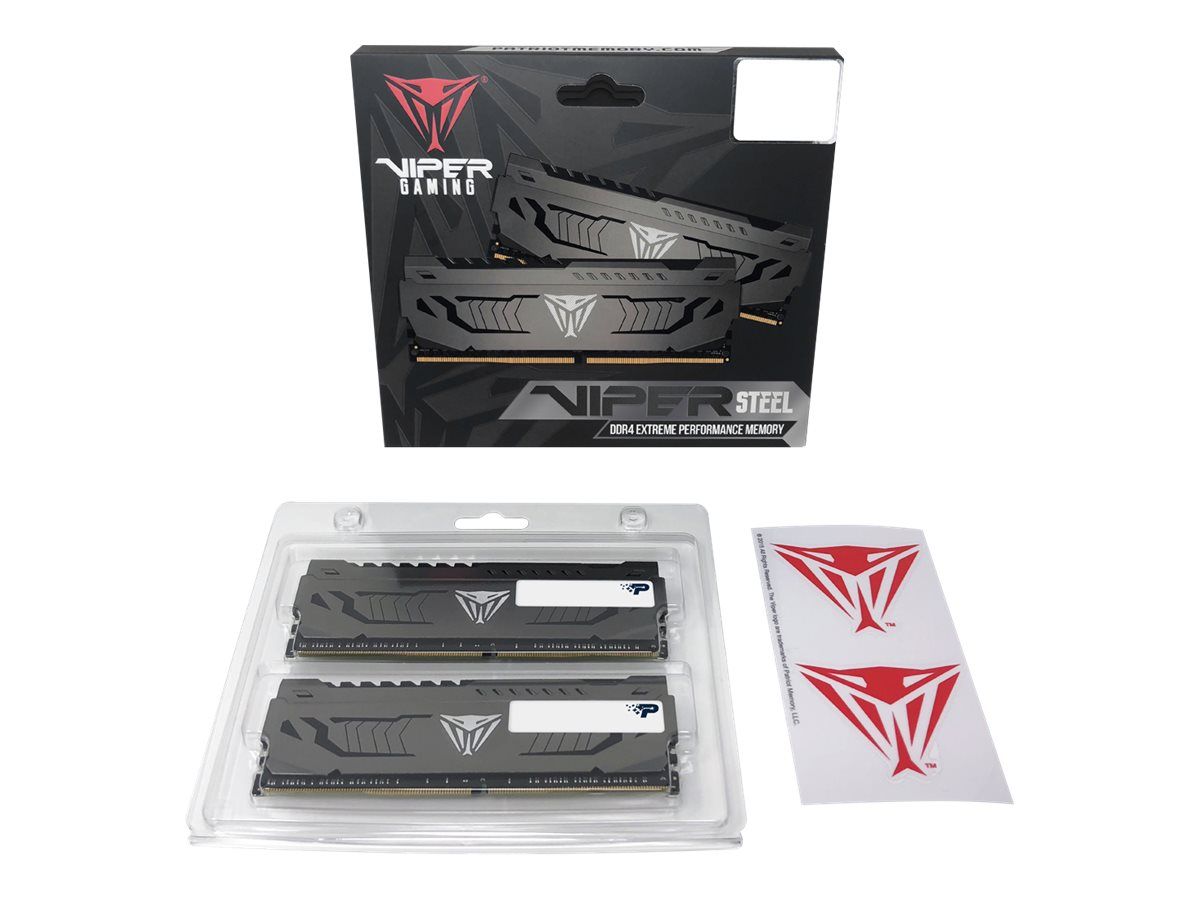 Patriot Memory Viper Steel PVS432G320C6K module de mémoire 2 x DDR4 3200 MHz Neuf - vue 2