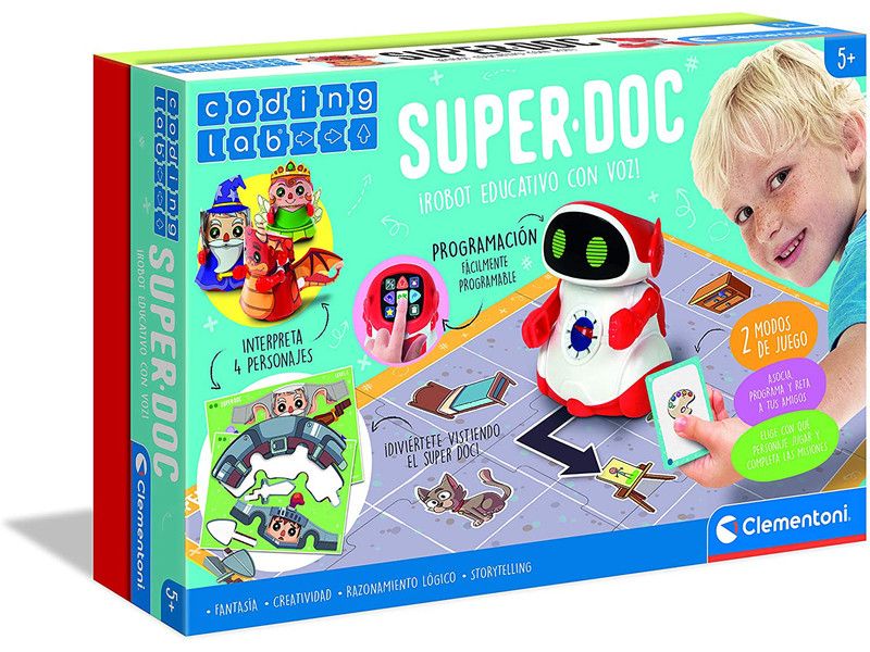 Robot Éducatif Avec Voix Super Doc Clementoni 55379.2