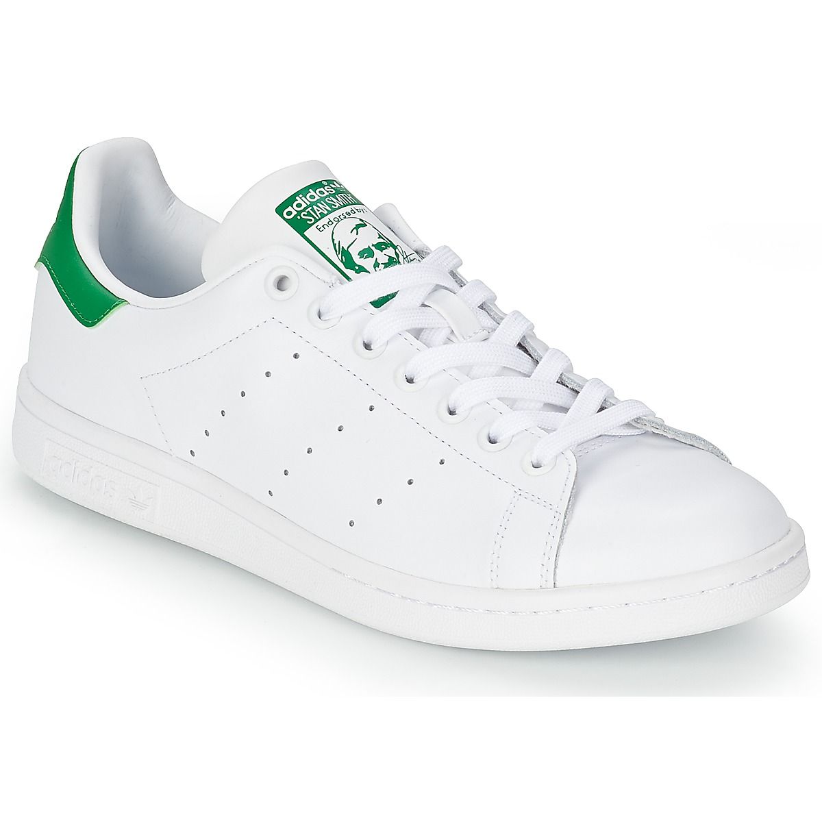 Baskets Adidas Stan Smith M20324 - Blanc / Vert - 43 1/3 Baskets Adidas Stan Smith M20324 - Blanc / Vert - 43 1/3