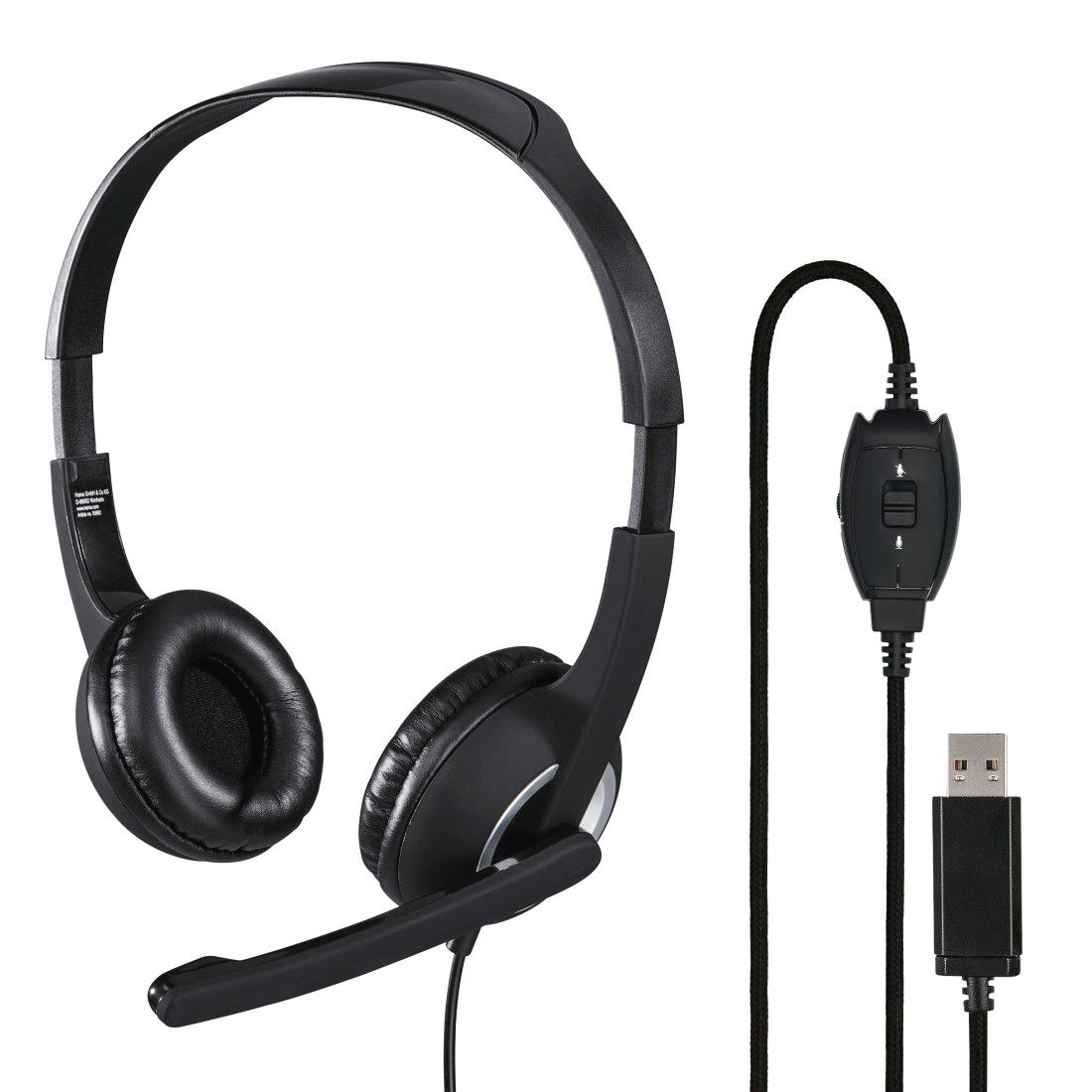Hama HS USB250 Casque Avec fil Arceau BureauCentre d'appels USB Type A Neuf - vue 4