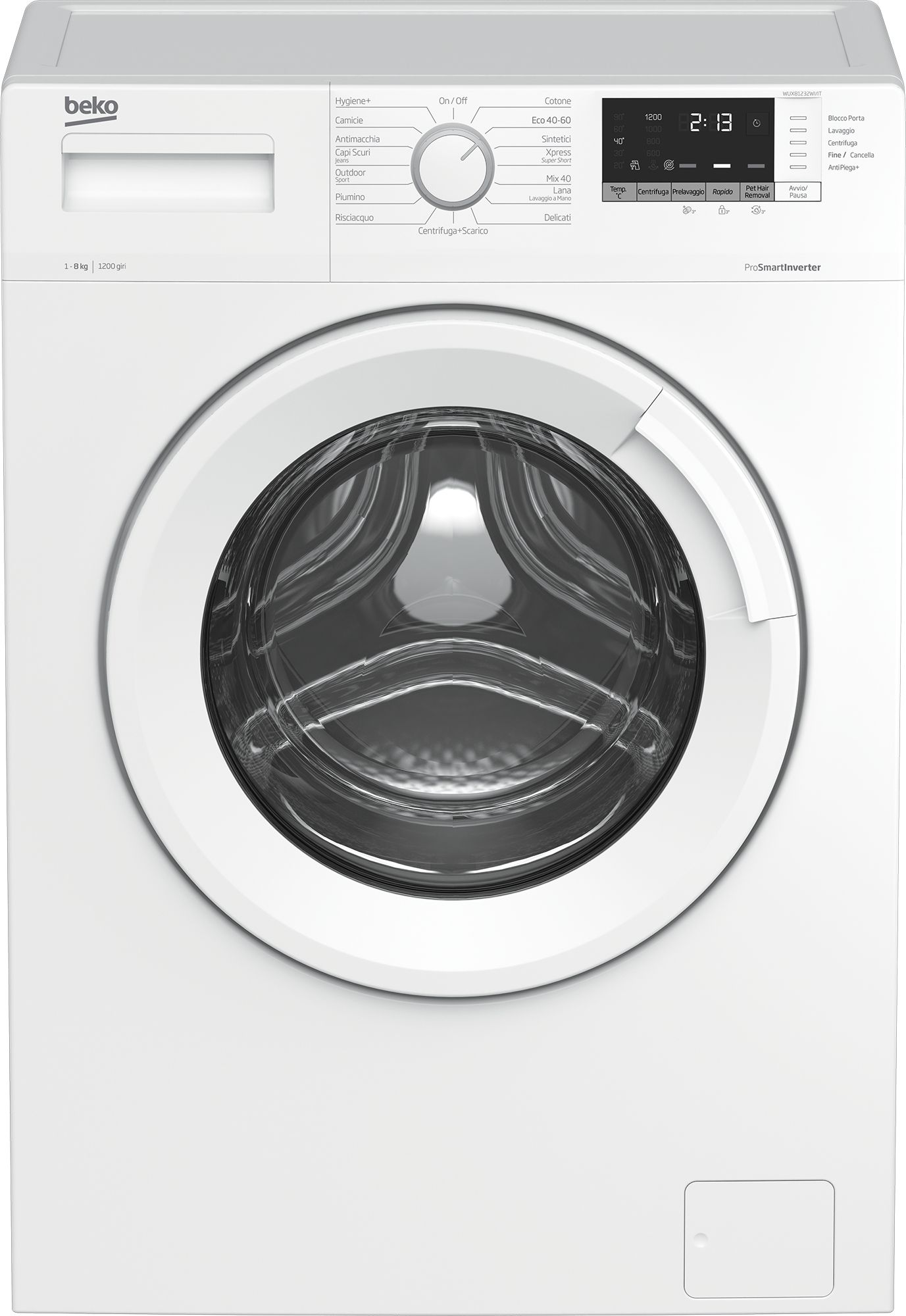 Beko WUX81232WIIT - vue 2