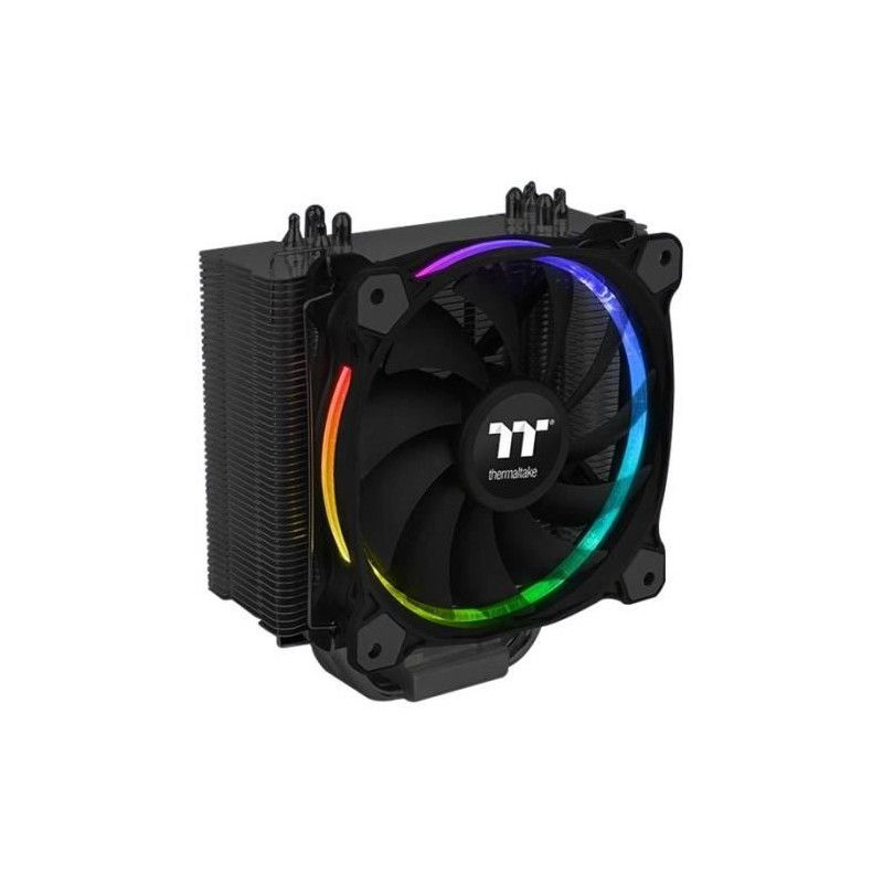 Thermaltake Riing Silent 12 RGB Sync Edition Processeur Refroidisseur 12 cm Métallique Neuf - vue 4