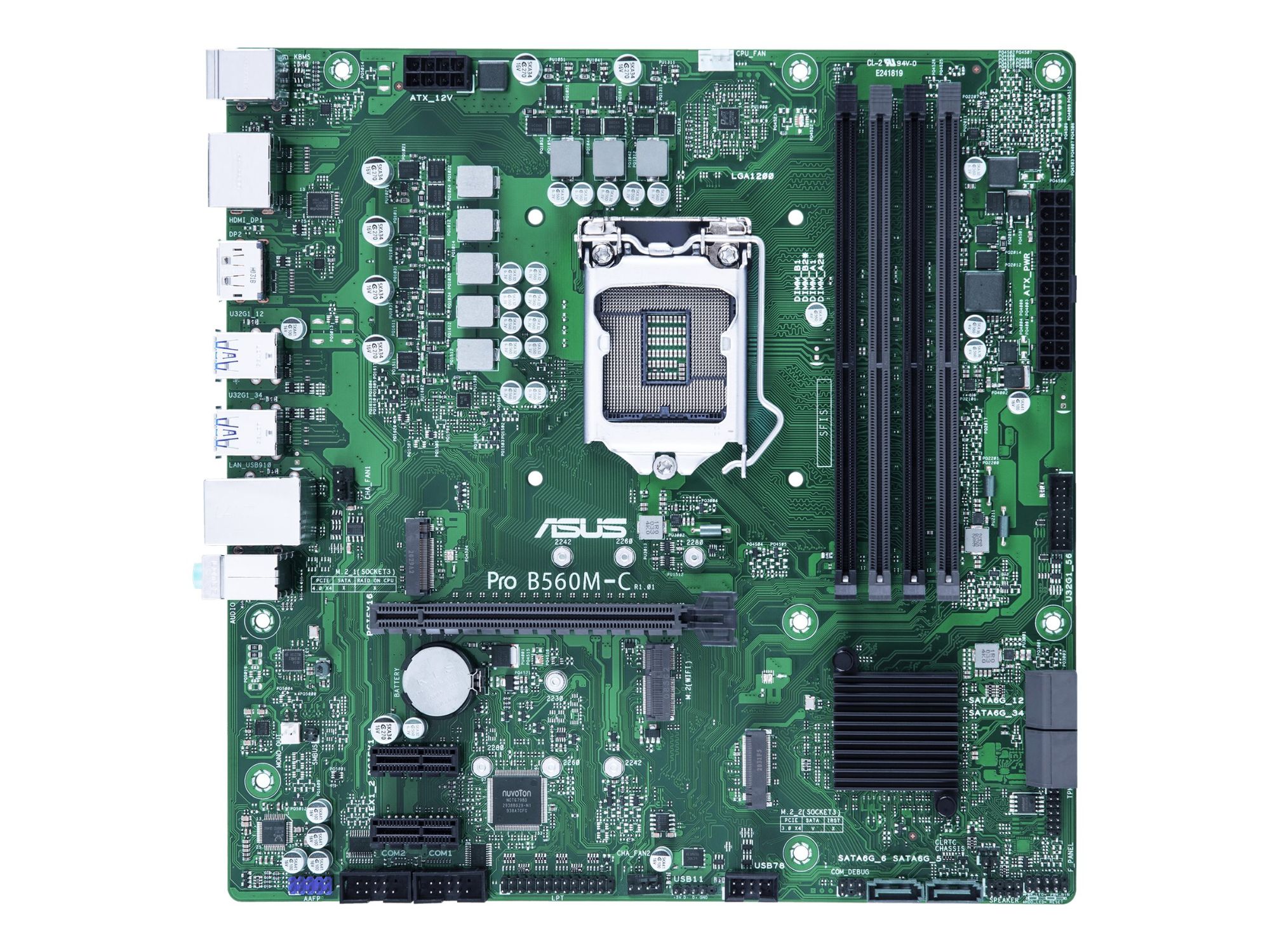 Carte Mère Asus B560M CCSM PRO Micro ATX LGA1200 Asus - vue 2