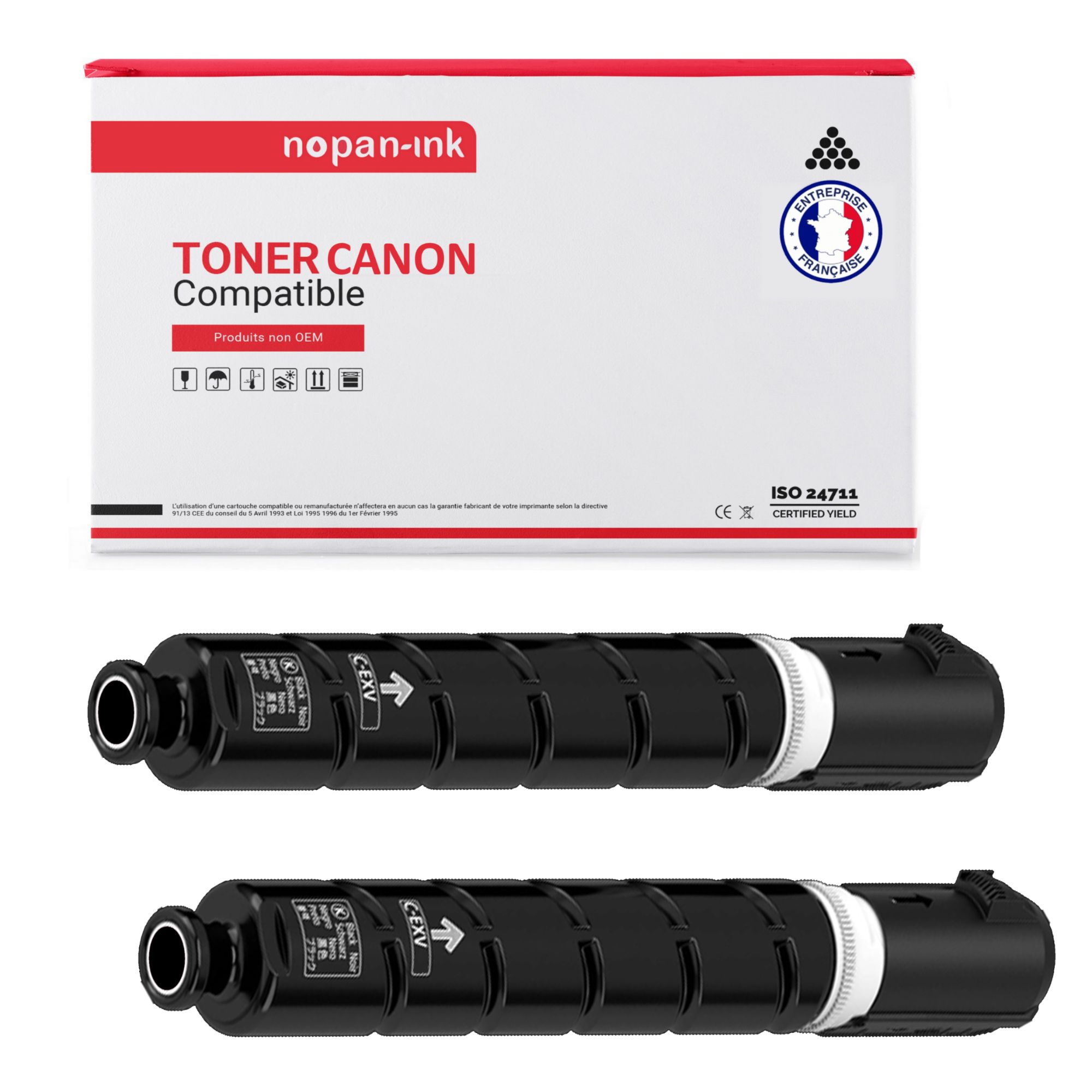 NOPAN-INK - Toner x1 CEXV29 (2802B002) C-EXV29 JAUNE Compatible pour Canon imageRUNNER ADVANCE C5030, C5035, Canon IR Advance C5030, C5035, Canon IRC 5030, 5035, 5235i, 5240, C5235i