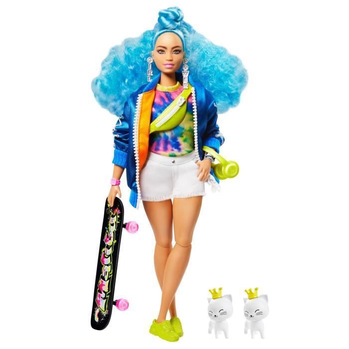 Barbie Extra Cheveux Bleu Barbie Extra Cheveux Bleu