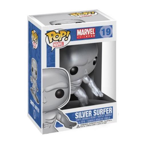 Marvel Comics - Figurine Pop! Bobble Head Silver Surfer 10 Cm