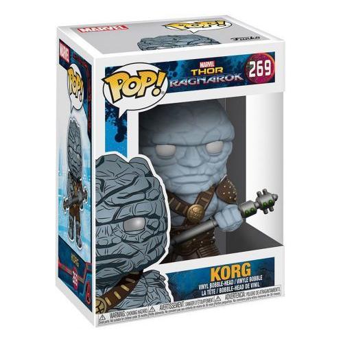 Figurine Ste Gamestop Europe Service Compte Maitre Figurine Funko Pop! N°391 - Thor Ragnarok - Korg Avec Miek