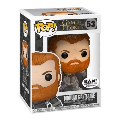 Funko Pop – Figurine Tormund Giantsbane De Game Of Thrones (Exclusivité Snowy) #53