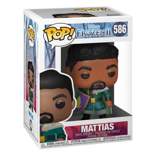 Figurines Personnages Funko- Pop Disney: Frozen 2-Mattias Figurine De Collection, 40894, Multicolore