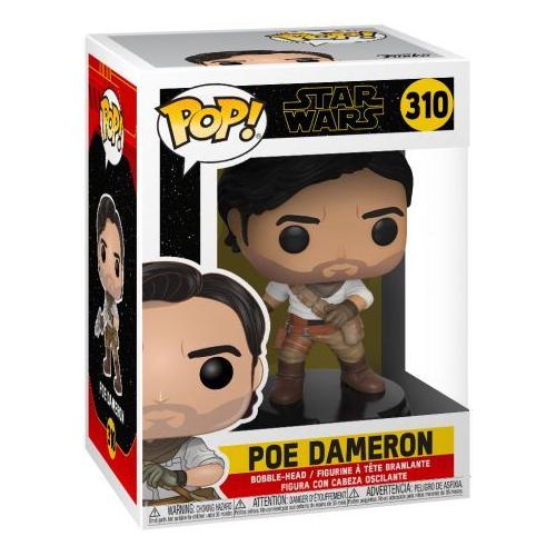 Figurines Personnages Funko- Pop Star Wars The Rise Of Skywalker: Poe Dameron Disney Figurine De Collection, 39891, Multicolore