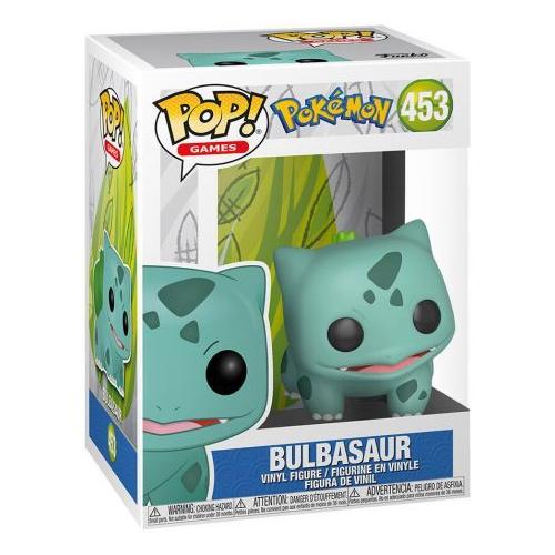 Funko Pop! 453 Games - Pokemon - Bulbasaur Vinyl Figure + Pop Protector