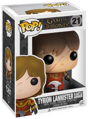 Figurine Pop - Game Of Thrones - Tyrion Lannister En Armure - Funko Pop N°21