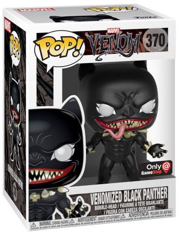 Funko Pop - Venom - Venomized Black Panther Exclu