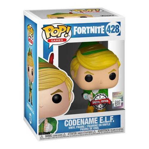 Figurine Funko Pop Games Fortnite Codename E.L.F Exclusivité Fnac