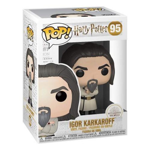 Figurines Personnages Funko- Pop Figurine En Vinyle Harry Potter-Igor Karkaroff (Yule) Collection, 42840, Multicolore