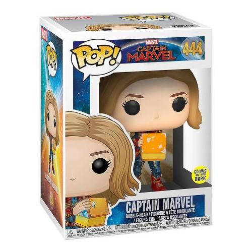 Figurine Ste Gamestop Europe Service Compte Maitre Figurine Funko Pop! N°444 - Captain Marvel - Captain Marvel Avec Lunch Box