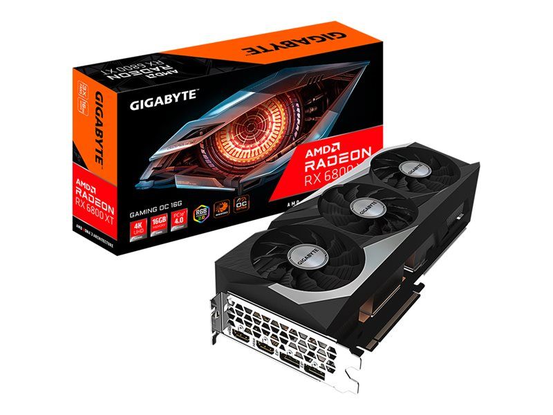 GIGABYTE GAMING Radeon RX 6800 XT OC 16G AMD GDDR6 Neuf - vue 10