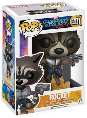 Figurine Pop Les Gardiens De La Galaxie 2 - Rocket Blasting - Funko 13270