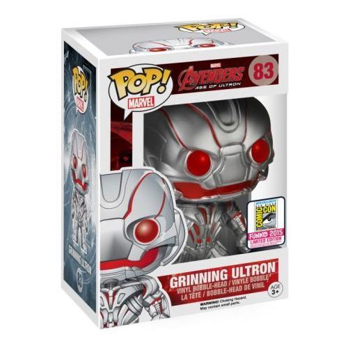 Funko Pop Marvel 83 Avengers Age Of Ultron Grinning Ultron (2015 Sdcc Exclusive)
