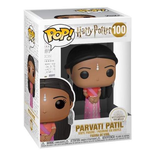 Figurines Personnages Funko- Pop Figurine En Vinyle Harry Potter-Parvati Patil (Yule) Collection, 42846, Multicolore