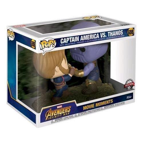 Captain America Vs Thanos Marvel Avengers Funko Pop Movie Moment