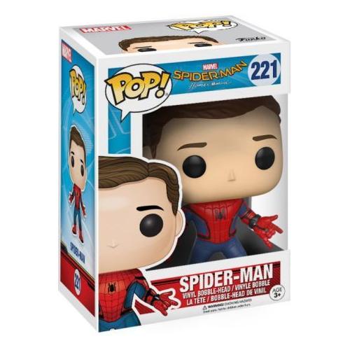 Funko- Marvel 13314 Figurine Spider-Man Homecoming-Unmasked Multicolore