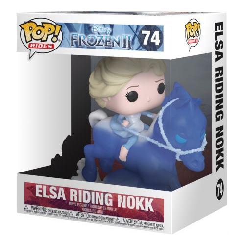 Figurine Funko Pop! Ride Ndeg74 - La Reine Des Neiges 2 - Elsa Sur Nokk
