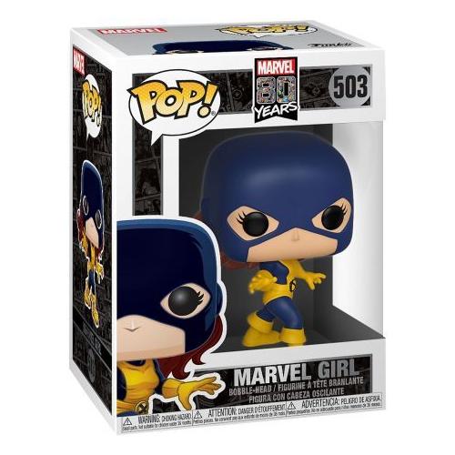 Figurines Personnages Funko Pop Bobble Vinyle 80Th-First Appearance-Marvel Girl Figurine De Collection, 40718, Multicolore, Standard