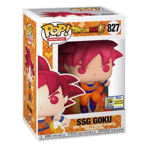 Pop Funko Dragonball Super 827 Ssg Goku God 2020 Summer Convention
