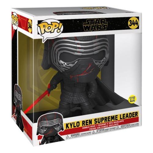 Figurine Funko Pop! Ndeg344 - Star Wars 9 - Kylo Ren - 25 Cm (Glow)