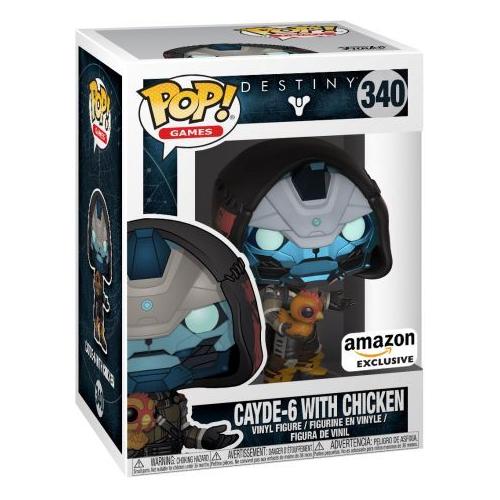 Funko Pop! Jeux: Destiny - Cayde 6 Avec Poulet + Pop Protector