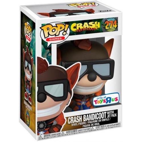 Figurine Funko Figurine Funko Pop! N°274 - Crash Bandicoot - Bandicoot Avec Jet Pack
