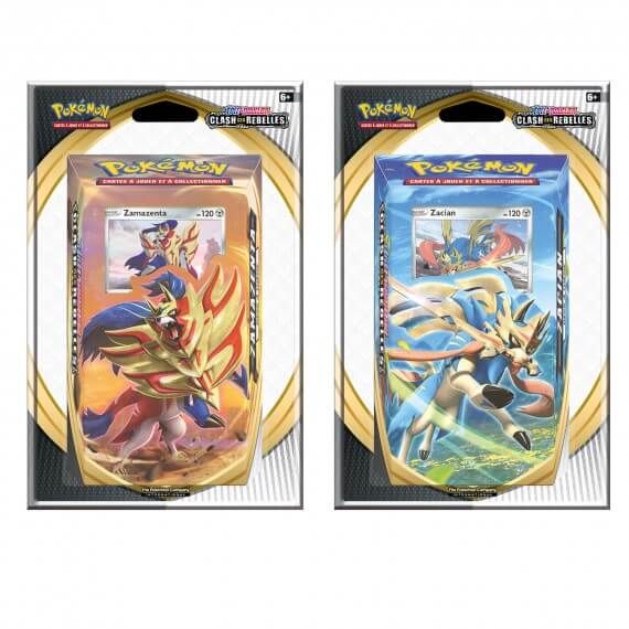 Pokemon - Starter Blister Epée Bouclier Clash Des Rebelles - Modele Aleatoire