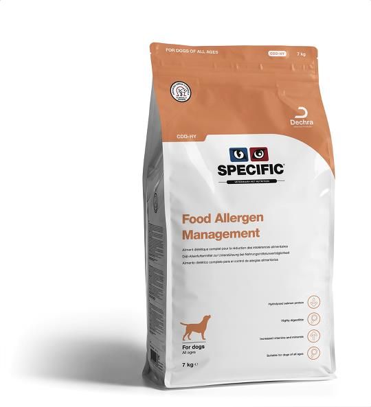 Specific Chien Cdd-Hy Food Allergy Management