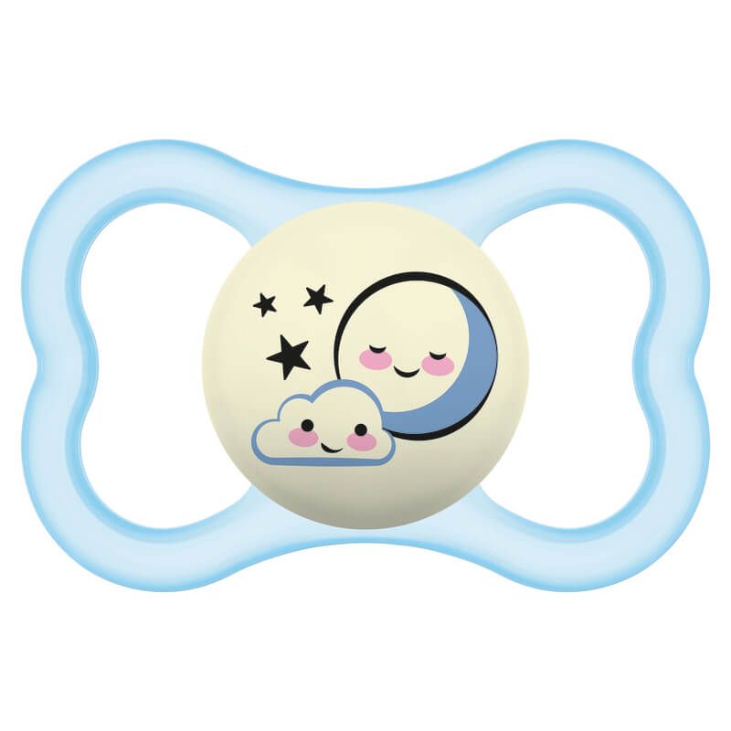 MAM - Lot De 2 Sucettes Nuit Supreme 18 Mois + Aléatoire - Mam