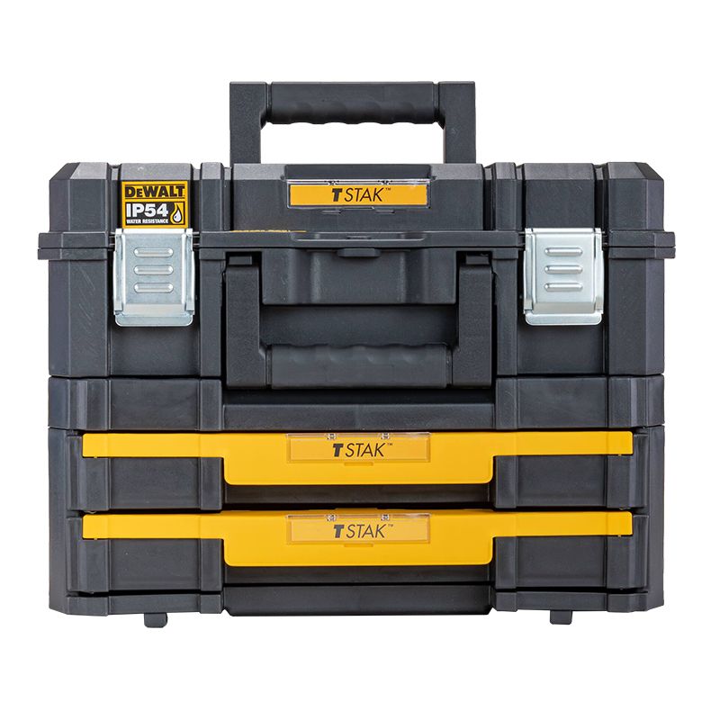 Kit TSTAK 2 pièces DEWALT coffret + tiroir DWST83395 1 - vue 2