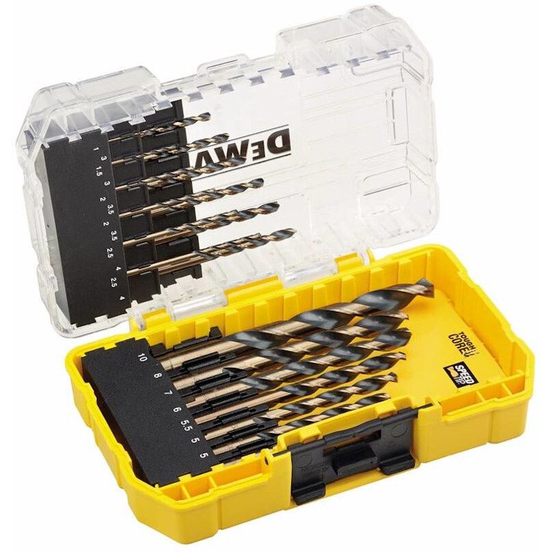 DeWALT Set de forets pour métaux 19 pièces HSS G DT70728 QZ