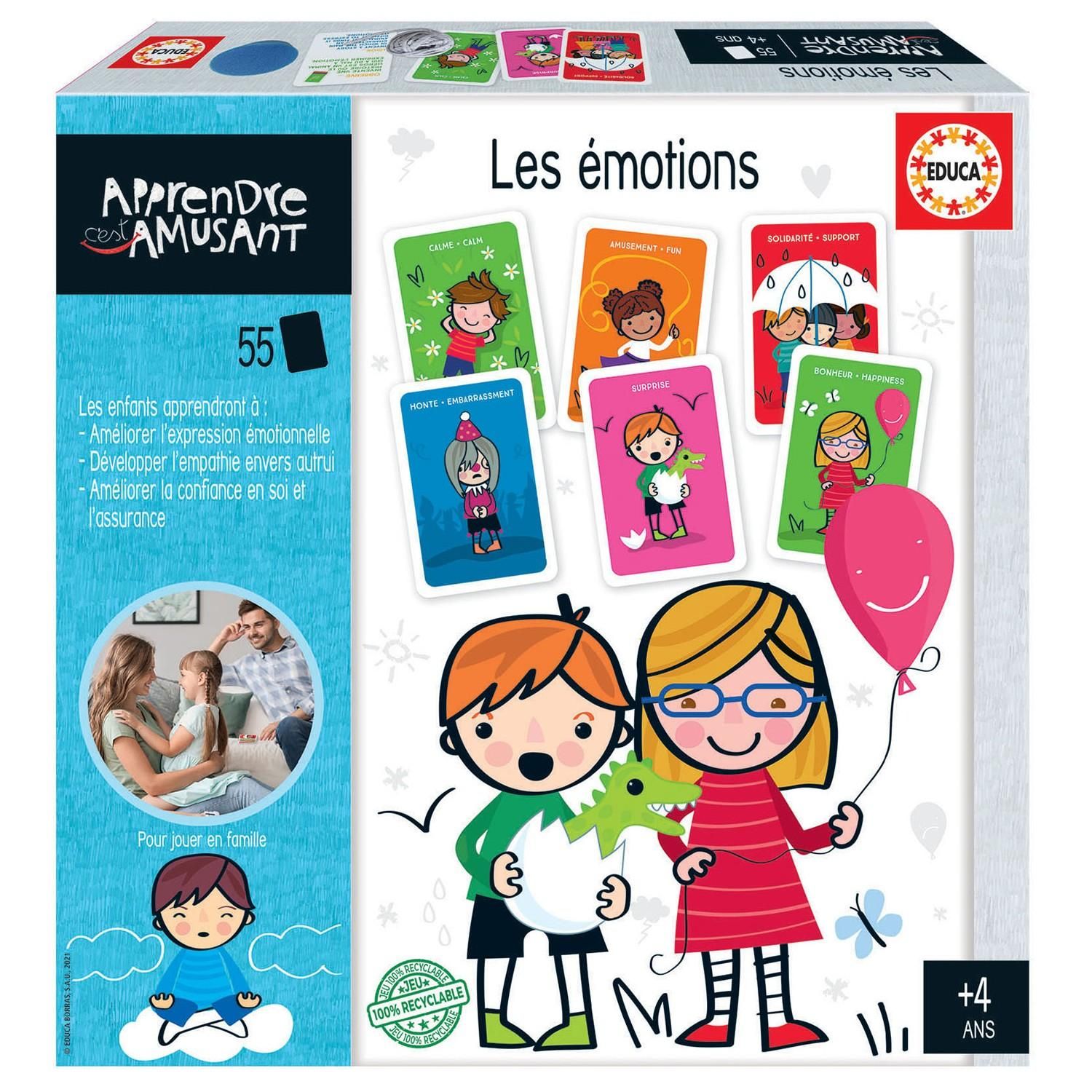 Apprendre C'est Amusant Les Émotions