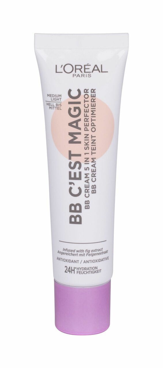 30ml Loréal Paris Wake Up & Glow Bb Cest Magic Spf20 Lumière Moyenne Bb Crème