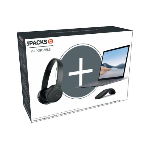 Ordinateur Portable Microsoft Pack Surface Laptop 4+casque Sony+souris