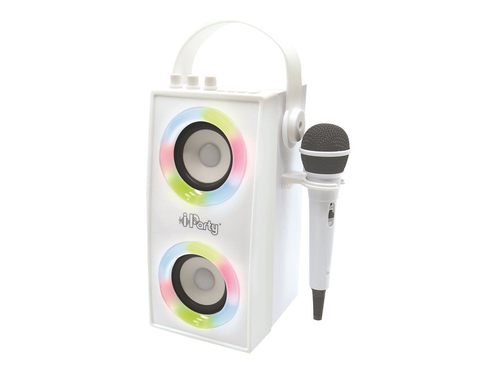 Enceinte Karaoké Enfant LEXIBOOK iParty® Bluetooth® V5.0 Effets Lumineux - vue 2